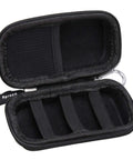 Premium Hard EVA Case With 1680D Exterior For GLM 100 23 Laser Distance Measure 100 Feet And GLM 20 Accessories, black EVA case open