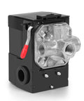 Universal Air Compressor Pressure Switch 4 Port One Quarter Inch NPT 95 125 PSI Cut In Cut Out With Unloader Valve Fits Most Single Or Dual Stage Units