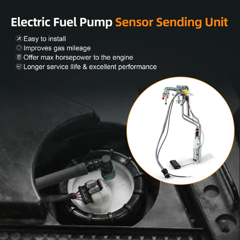 Chevrolet And GMC Electric Fuel Pump Assembly For C1500 C2500 C3500 K1500 K2500 K3500 1988 To 1995 Replace E3621S