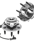 All In One 4x4 Front End Suspension Kit For Chevy GMC Silverado Sierra Suburban 1500 Yukon Tahoe Escalade 2002 Through 2006 wheel hubs