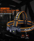 HM70R Headlamp With 1600 Lumen USB C Rechargeable White Beam Plus Red Light And High CRI Neutral LED in dark industrial setting