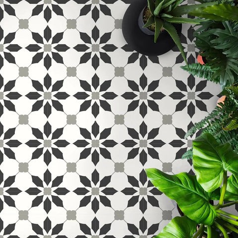 Self Adhesive Peel And Stick Floor Tiles 20 Pack 7.87 Inch Square DIY Vinyl Flooring Renters Friendly Waterproof Removable Tile Stickers