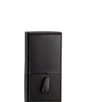 Back view of SmartCode Electronic Door Deadbolt 99090-023 With Smart Key Venetian Bronze Finish Keyless Entry For Dope Home Security