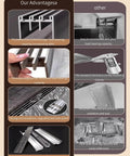 Comparison of stainless steel trench drain system advantages over other models, highlighting load capacity and rust resistance.
