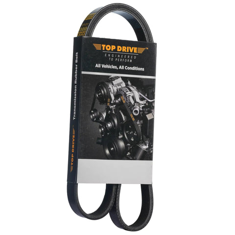 EPDM Serpentine Drive Belt 6PK2240 Premium Engine Belt For Auto Repairs, Durable Polyester Cord, Plug And Play Install