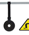 Heavy Duty Multimeter Magnet Hanging Kit With Hook And Clip For Hands Free Meters universal magnetic strap shown on metal beam