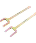 Set of two steel forks from CV Axle Popper Set With Fork And Shim For Front Wheel Drive Vehicles Steel CV Joint Removal Tool