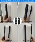2K HDR Wireless Doorbell Camera shown in various angled installations on wall