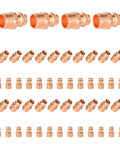 Top Shelf Copper Press Fittings 50 Pack 3/4 Inch Press X 1 Inch Male Npt Adapter With Lbp Joint Indicator displayed in a grid.