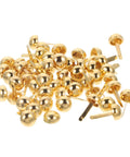 100Pcs Brass Mini Nails And Tacks For Scrapbooking, Card Making, And DIY Paper Craft Embellishments in a pile