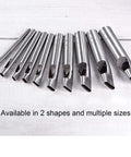 Oval Hole Punch 5x22mm Leather Cutter For Belts Straps Watch Bands Built Tough Pro Grade Hardened Steel Punch Die
