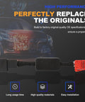 Plug And Play Auto Start Stop Eliminator Harness Cable that Saves Your Starter And Battery From Extra Wear While Keeping Your Daily Driver Rolling Smooth For 2018 2024 Tiguan, side view with connectors.