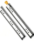 Heavy Duty Locking Drawer Slides Full Extension Double Ball Bearing Rails Side Mount Runners For Tool Chests Rv Camper And Garage Storage Rock Solid Cold Rolled Steel Smooth Glide Tracks 12 Inch