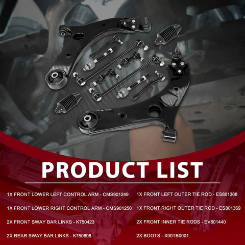 Get Your Ride Back On Track With This Slick Frenzybro Front Lower Control Arm Kit Featuring Solid Ball Joints And Full Hardware Set For Quick Fixes And Smooth Drifting On Any American Street. product list