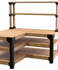 Heavy Duty Workbench Kit With ShelfLinks For Garage Shop Or Shed Organization Build A Custom Workspace With Sturdy Brackets and Shelves