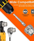 35 Piece Bolt Extractor Set With 1/4 And 3/8 Inch Drives For Damaged Rusted Stripped And Rounded Off Bolts And Nuts Easy Grip Nut Remover Socket Kit For Real World Tough Jobs Includes Adapters And Hex Heads shown with adapters and drive tools