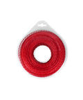 Front view of Beefy 0.095 Inch Trimmer Line, 250 Feet Red Weed Eater String For Milwaukee 2725-20, Durable Replacement Spool