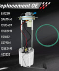 Electric Fuel Pump Module Assembly for Chevrolet Silverado 1500 and GMC Sierra 1500, 2014 to 2018, Replaces OE Part E4123M