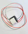 Hollow Slip Ring For Electric Motors Power And Signal Transfer With 2 4 6 12 Channel Paths, Rotating Connector, 2 Wire 1.5A, Inner Hole 7mm Outer Diameter 22mm, Gold Contact Points For Smooth, Low Torque Operation, Industrial Grade And Ready To Roll. black and red wire rotary connector with 7mm hole