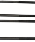 Two black U-bolts from Rear Leaf Spring Axle U Bolt Kit For Select Ford Models Heavy Duty Bolt On Hardware To Secure Leaf Springs