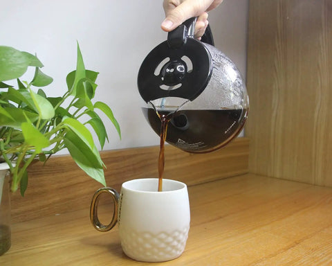 Replacement 12 Cup Glass Coffee Carafe For 12 Cup Coffee Makers Fits Most Models Durable Cupall Glass With Easy Pour Spout