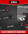 Three Quarter Inch Drive Impact Extension Bar Set With 4 Inch 6 Inch And 10 Inch Lengths, CR-MO Steel Socket Extensions For Auto And Industrial Repair, Durable Embossed Size Markings For Quick Reading And Easy Use, 4, 6, 10 in