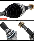 Ford Focus Front Left CV Axle Shaft Assembly For 2012 2013 2014 2015 2016 2017 2018 2.0L L4 Automatic Dual Clutch Transmission Only