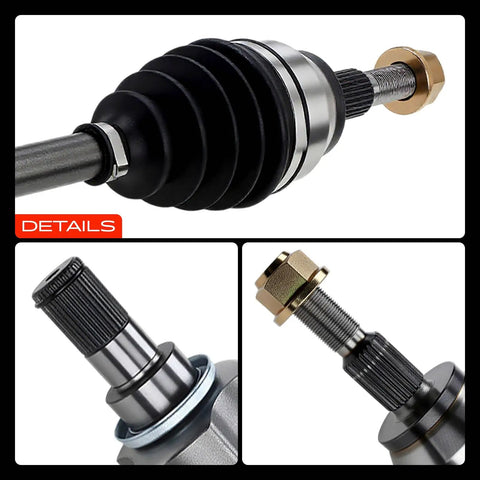 Ford Focus Front Left CV Axle Shaft Assembly For 2012 2013 2014 2015 2016 2017 2018 2.0L L4 Automatic Dual Clutch Transmission Only