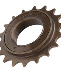 18 Tooth Steel Single Speed Freewheel For Bicycles Durable Replacement Part With Precise Internal Threads For Tight Hub Fit Smooth Spin
