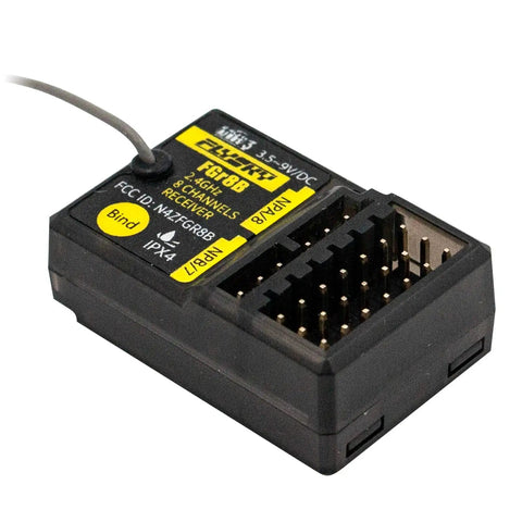 8 Channel 2.4GHz RC Receiver With PWM PPM IBus Output For Cars And Boats AFHDS 3 Compatible Works With PL18 NB4 NB4 Lite FRM302 Transmitters