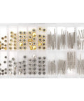 Watch Stem Extender And Crown Set With Extension Bar For Easy Winding And Quick Watch Repair Pro Grade Gear in storage box