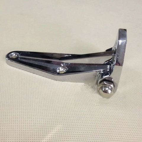 4 Inch Stainless Steel Refrigerator Door Hinge For Freezer And Oven Cabinets Self Lubricating Self Closing Heavy Duty Industrial Hardware Reversible Mount Built In Door Dwell For 90 Degree Opens, side view
