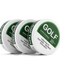 Eco Bamboo Golf Tees Set With Portable Round Case Mixed Sizes 3 Inch 2.5 Inch 1.5 Inch 60 Pieces In 3 Boxes Durable
