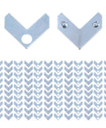 Rock Solid L Shaped Corner Brace Brackets 30 Pack 35x13mm metal braces for frames and furniture, showing various angles and details.