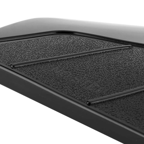 Close-up of black Pair Hydrofoil Boat Stabilizers for 4 to 50HP Outboard Motors, UV-protected ABS construction detail