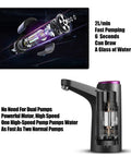 Cutaway view of 5 Gallon Water Bottle Dispenser Pump System With USB Charging showcasing motor and pump mechanism.