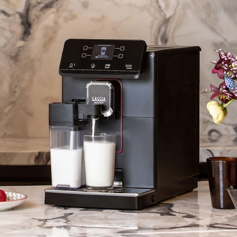 Magenta Prestige Super Automatic Espresso Machine With 12 Custom Drink Settings And On The Fly Programming Black Finish