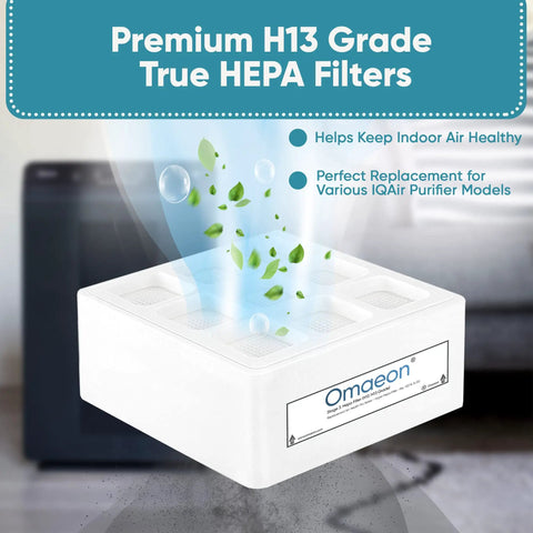 H12 H13 Replacement Filter For IQAir HealthPro Series Air Purifiers Captures 99.99 Percent Of 0.3 Micron Particles Kid Safe
