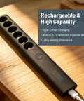 Dope Rechargeable Color Temperature Light Wand For Photography And Video, 2700K To 6000K, Portable LED Stick charging on table
