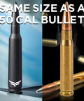 50 Cal Bullet Antenna For Ford F150 F250 F350 Super Duty Raptor Bronco And Dodge Ram Matte Black Anti Theft Topper Upgrade