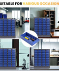 Ultra Handy 40 Drawer Parts Cabinet For Nuts Bolts And Small Hardware with ABS drawers and adjustable dividers in various settings