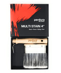 4 Inch Multi Stain Paint Brush Applicator For Precise Deck Fence Siding And Railing Staining Works On Wood Or Concrete