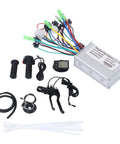 Dope 36V 48V 350W Brushless Motor Controller Kit With S866 LCD Panel For DIY Electric Bike Conversion Twist Throttle Brake Handle