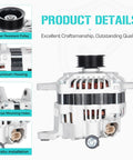 2.5L Alternator Replacement For Subaru Forester 03 05 Baja 03 06 Impreza 05 Outback Legacy 00 04 Not Turbocharged Manual