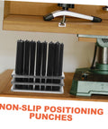 Pro Grade Cylindrical Punch Transfer Punch Tools Set With Base Design for precise alignment in workshops
