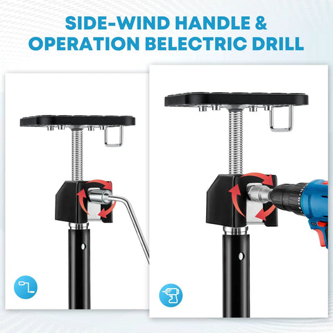 Upgraded RV Slide Out Support Jacks With Flat Top Blocks Set Of Two Plug And Play Gear For Campers Trailers Solid Build Keeps Your Rig Locked Down Straight Up No Extra Wood