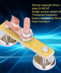 Ultra Strong Magnetic Welding Support Clip With Double Heads And Heavy Duty Suction That Holds Up To 3kg Per Side for metal work.