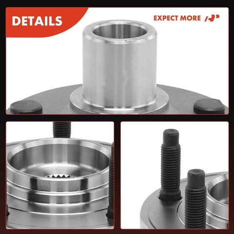 Front Wheel Bearing And Hub Kit For Ford Escape 2001-2012, Mazda Tribute 2001-2006 And 2008-2011, Mercury Mariner 2005-2011, 5-Lug