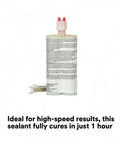 Fast Acting Plastic Repair Epoxy Adhesive That Sets In Seconds Two Part Glue For Any Surface Translucent Finish Gap Filling Power DIY Friendly Heavy Duty Bond 200 ML Cartridge Standard