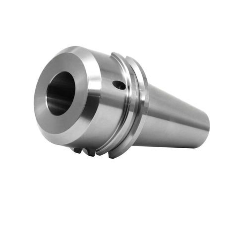 End Mill Holder For 1 Inch Shank And 1.75 Inch Bore G2.5 Balance 30,000 RPM 0.0002 TIR Through Spindle Coolant DIN AD B Beefy Solid Chromium Steel Build Machinist Choice, front view